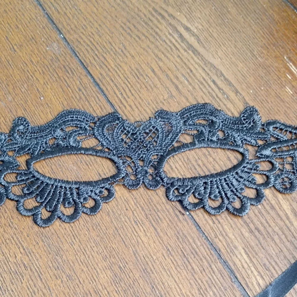 2/$16 Elegant Black Lace Eye Mask